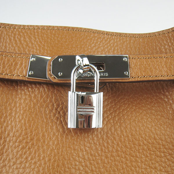 Replica Hermes Jypsiere 34 Togo Leather Messenger Bag Light Coffee H2804 - 1:1 Copy - Click Image to Close